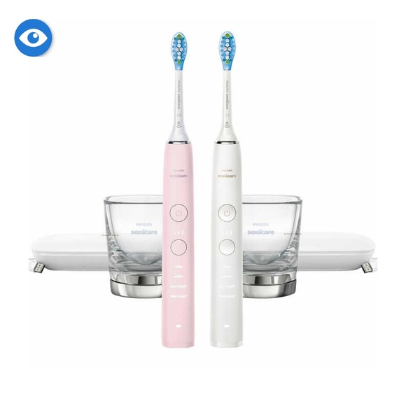 NWT | Philips Sonicare DiamondClean Connected Rechargeable Toothbrush, 2-pack - Picture 1 of 3
